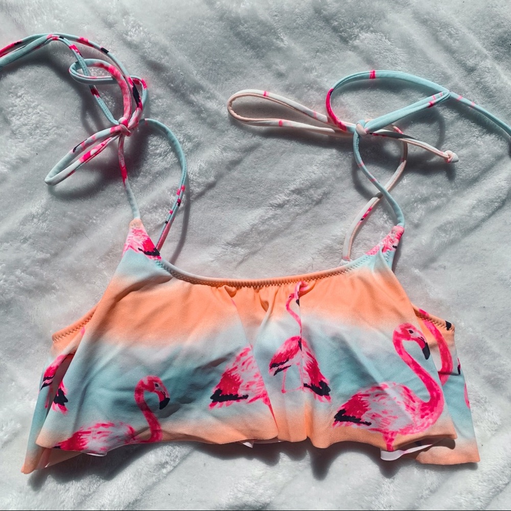 Brand New Flamingo Swimsuit Top